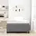 vidaXL Boxspringbett 120 x 200 cm Hellgrau