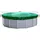 Quick Star Poolabdeckung Rund grün 460 cm