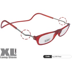 Clic Lesebrille XL CRR Red