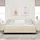vidaXL Boxspringbett 180 x 200 cm Creme