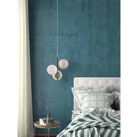 Maytoni Pendelleuchte Hängelampe Deckenlampe Esszimmerlampe Matt-Gold 3-flammig, E14