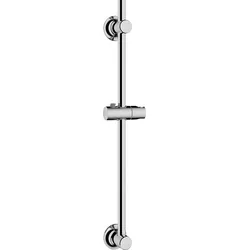 Duschstange WENKO, silber (silberfarben), T:70cm, Duschkopfhalterungen, Chrom