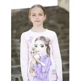 TopModel Langarmshirt TOPMODEL, Mädchen, Gr. 128, rosa (ballerina), Single Jersey, Obermaterial: 100% Baumwolle, bedruckt, hüftbedeckend, Rundhals, abgesteppte Kante, Shirts, mit großem TOP Model Frontmotiv