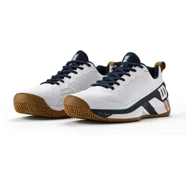 Wilson Rush Pro 4,5 Weiß/Navy Blazer/Gum 46