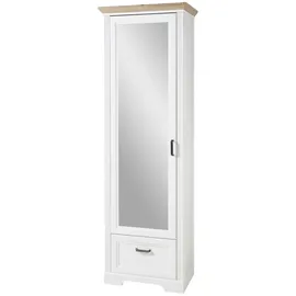 Landscape Garderobenschrank Jasmin 65 x 204 x 41 cm Eiche