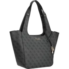 GUESS Calista 2 in 1 Tote Coal Logo