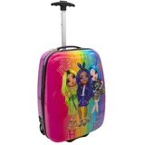 Rainbow High Kinder-Koffer Trolley Reisekoffer Praktischer Reisebegleiter für junge Entdecker