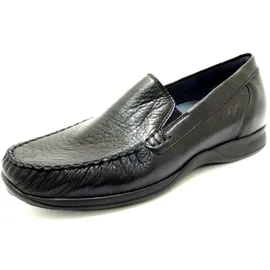 WALDLÄUFER Komfort Slipper Herko Herren, 353637343432 Schwarz 42 EU - Schwarz