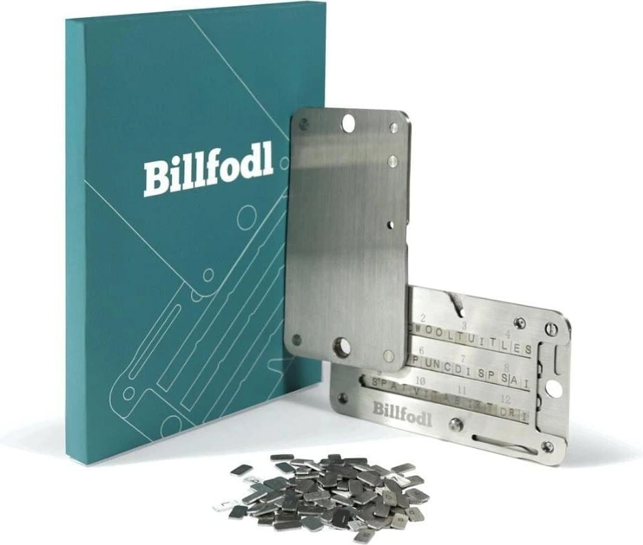 Billfodl Billfodl (Backup Funktion), Crypto Wallet, Silber