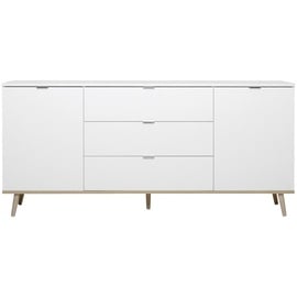 Finori Sideboard Göteborg 180 x 87 x 40 cm weiß