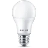 Philips LED Lampe E27 8W (60W) Frosted 4-pack