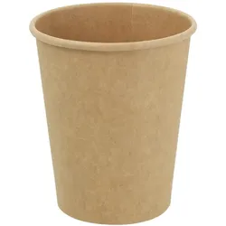 50 Stk. Kraft-Kaffeetassen ECO plastikfrei Ref VBC026 Ref.VBC026