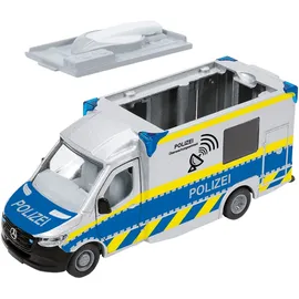 Siku 2301 - Polizeiauto Mercedes-Benz Sprinter Blau/Weiß 1:50