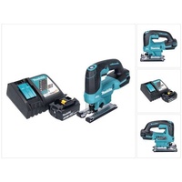 Makita DJV 184 RM1 Akku Pendelhub Stichsäge 18 V Brushless + 1x Akku 4,0 Ah + Ladegerät