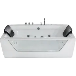 Whirlpool mit Reinigungsfunktion Pool Badewanne Wanne AcquaVapore W83-A 90x180 ohne +0.-€