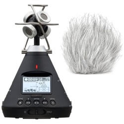 Zoom Audio Zoom H3-VR 360 Grad Audio-Recorder mit Windschutz Digitales Aufnahmegerät