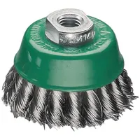 Lessmann Topfbürste INOX-Draht 0,35 mm, Bürsten-⌀xGewinde: 65XM14 mm