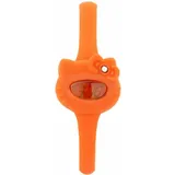 HELLO KITTY HK7123L-23 27 mm Gehäuse Orange Silikonarmband Orange