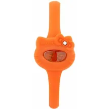 HELLO KITTY HK7123L-23 27 mm Gehäuse Orange Silikonarmband Orange