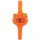 HELLO KITTY HK7123L-23 27 mm Gehäuse Orange Silikonarmband Orange