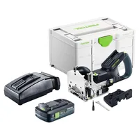 Festool DFC 500 E-Basic Akku Dübelfräse 18 V 4 - 10 mm + 1x Akku 4,0 Ah + Ladegerät