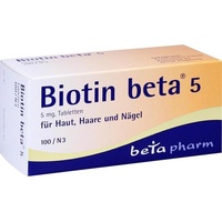 betapharm Arzneimittel GmbH Biotin Beta 5 Tabletten
