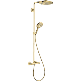 HANSGROHE Raindance Select S Showerpipe 240 1jet polished gold optic 27633990