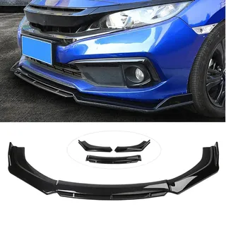 WXJFFF Auto Frontspoiler für Mercedes Benz/AMG SLK SLC R170 R171 R172 SLK 55 32/SLK 350 280 250 200, Frontstoßstange Lippe Spoiler, Front Spoilerlippe Splitter Diffusor Body Kit, Auto Tuning Zubehör