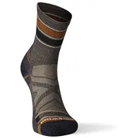 Smartwool Performance Hike Light Cushion Striped Mid Crew Socken - Taupe - EU 42-45