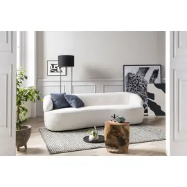 SalesFever Nierensofa 3-Sitzer - weiß