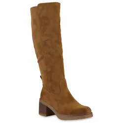 Damen Klassische Stiefel in Hellbraun
