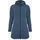 Elkline Morning Dew Damen Winddichter Strick-Fleecemantel | Blau | 38