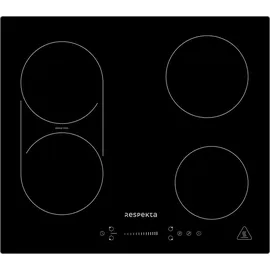 Respekta Backofen Herd Kochfeld Herdset Induktion Black Steel Bridgezone Slider Respekta