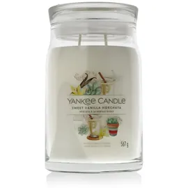 Yankee Candle Sweet Vanilla Horchata großes Glas