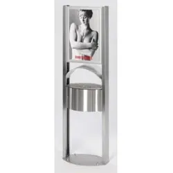 VAR Ascher AG 120 mit Werbeflächen Edelstahl 15 l
