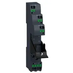 Schneider Electric RSZE05P Push-In Sockel für Interface-Relais RSB1, getrennte Kontakt-Anordnung, 12A, 250V  - VPE 10