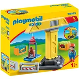 Playmobil 1.2.3 Baukran 70165