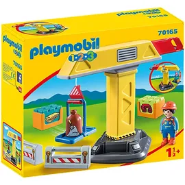 Playmobil 1.2.3 Baukran 70165