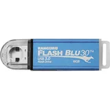 Kanguru Solutions USB 3.0 Stick FlashBlu30, mit physischem Schreibschutz, 32 GB