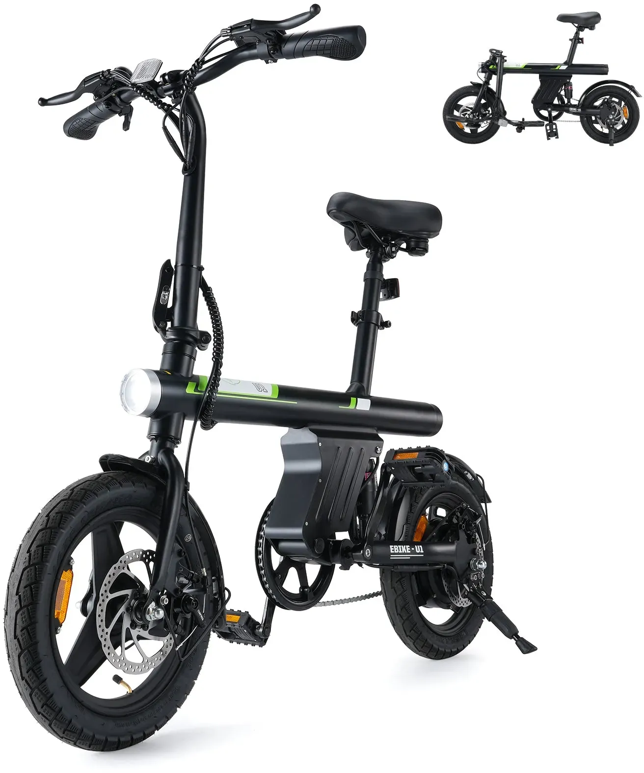 isinwheel U1 Ultraleicht Faltbares E-Bike