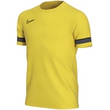 Nike Academy 21 Training Top T Shirt, Tour Yellow/Black/Anthracite/Black, 128-140 EU