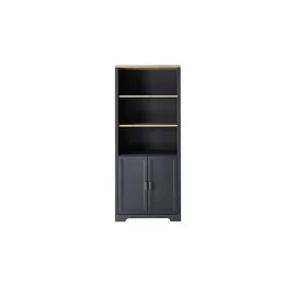 Möbel Boss JUDITH Aktenschrank 86 x 38 x 204 schwarz