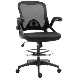Vinsetto Bürostuhl Polyester, Kunststoff