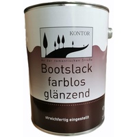 Kontor Bootslack Klar Lack Farblos Glänzend 2,5L