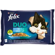 FELIX Duo Fischgeschmacksrichtungen in Gelee 4x85g