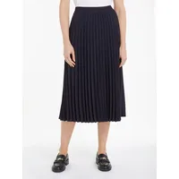 Tommy Hilfiger »FLUID PLEATED Skirt Webrock mit Markenlabel Gr. 38,