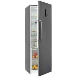 Exquisit KS360-V-HE-040E Kühlschrank (359 l, 1850 mm hoch, Inoxlook-az)