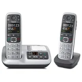 Gigaset E560A DUO-SET mit 2  schnurlosen Mobilteilen, inklusiv Anrufbeantworter