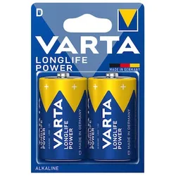 VARTA Longlife Power Batterie Mono D LR20 2er Blister