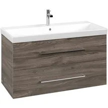 Villeroy & Boch Waschbeckenunterschrank Avento 2 Auszüge 97,6 x 51,4 x 45,2 cm Braun